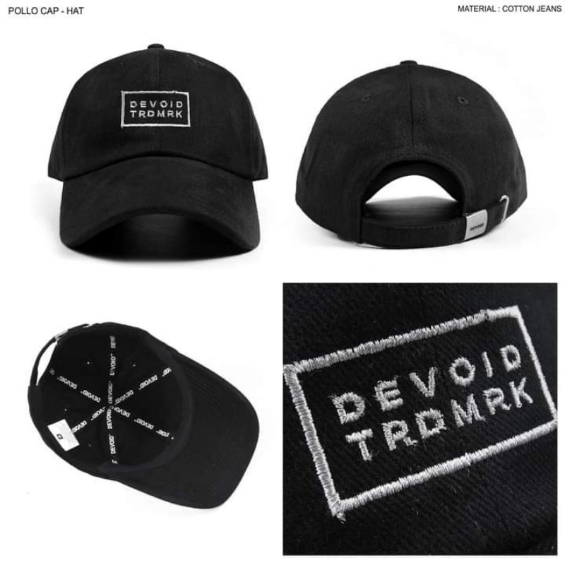 DEVOID Topi Distro Pria Topi Pollo Cap Pria Hat Pria