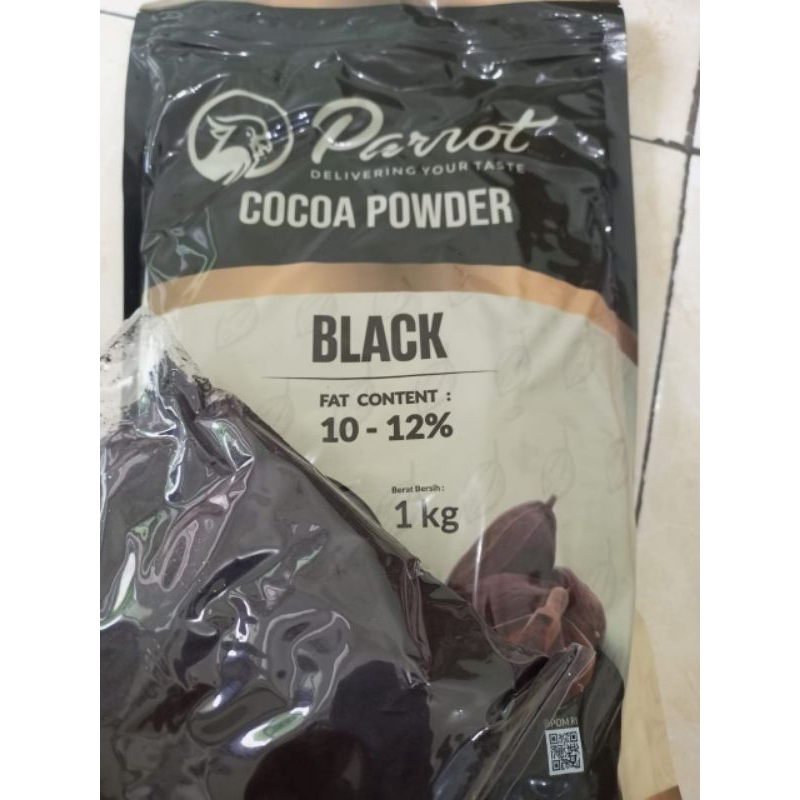 

coklat bubuk Parrot Black 1kg