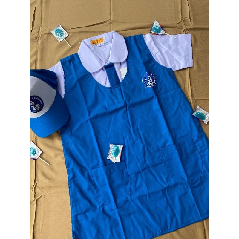 Seragam tk pgri seragam Nasional Seragam TK seragam sekolah seragam warna biru pendek murah