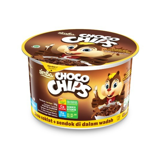 

SIMBA CHOCO CHIPS CUP 34 GR