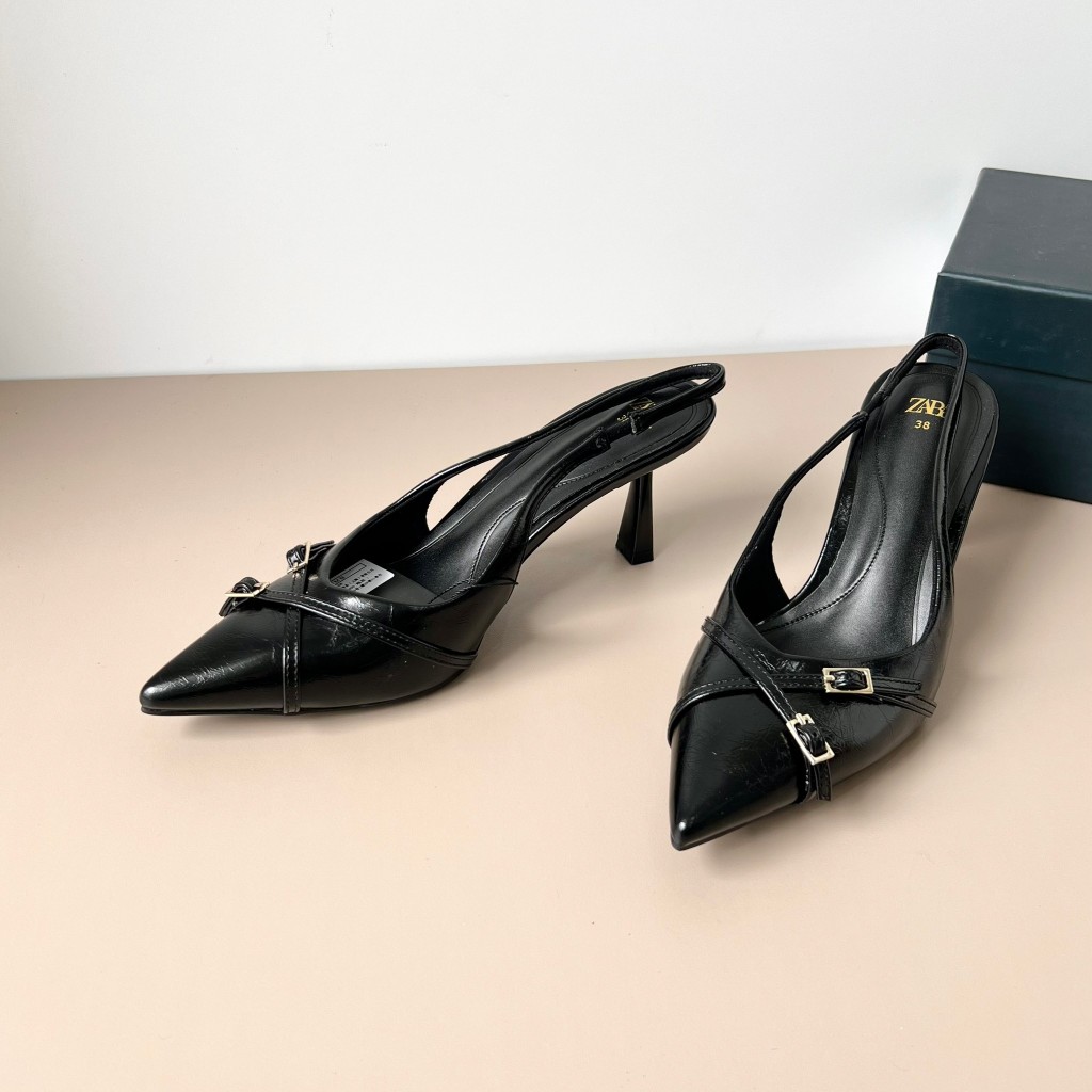 Z101226 SEPATU HEELS WANITA ZARA ORIGINAL