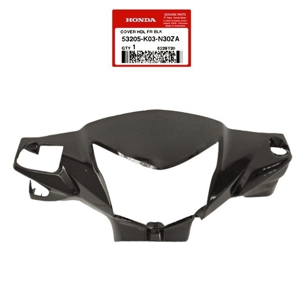 Cover Head Depan Revo FI Hitam - 53205K03N30ZA