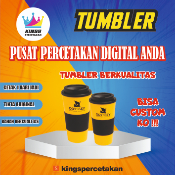 Cetak Mug Tumbler Murah Custom Desain dan size