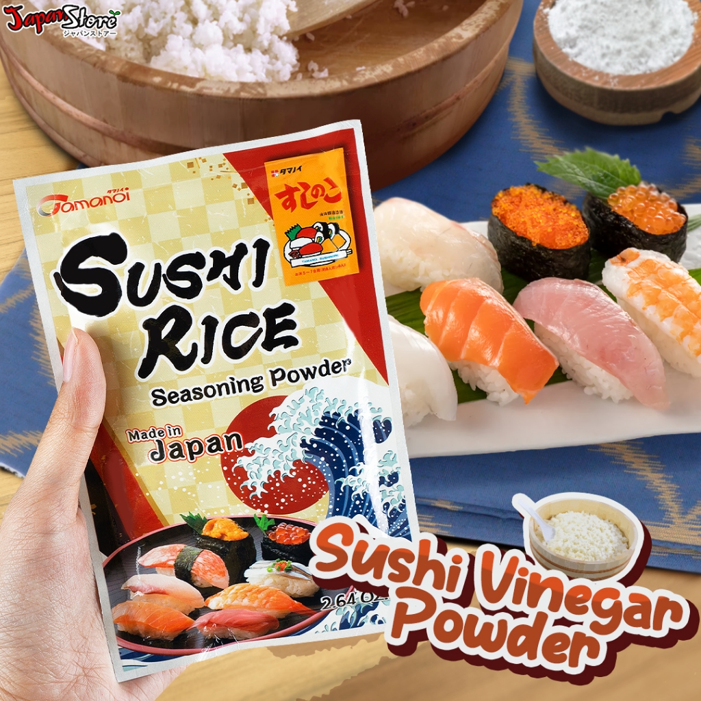 

Tamanoi Sushinoko 75g [Cuka Sushi Bubuk] (Rice Vinegar Powder)