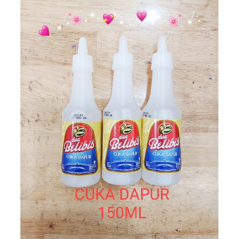 

CUKA DAPUR CAP DUA BELIBIS 150ml