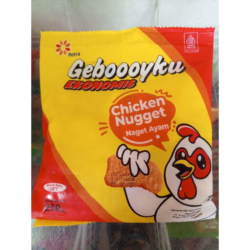 

Gebooyku Chicken Nugget 250g