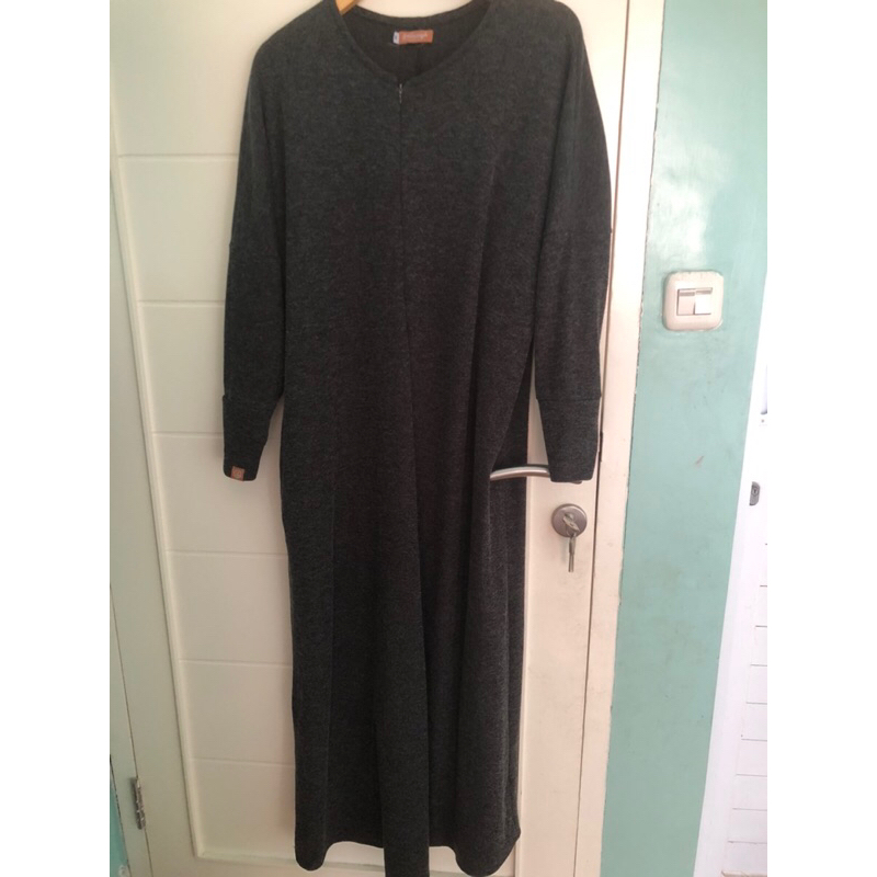 NOIR ABAYA BELLEZASH BLACK MISTY