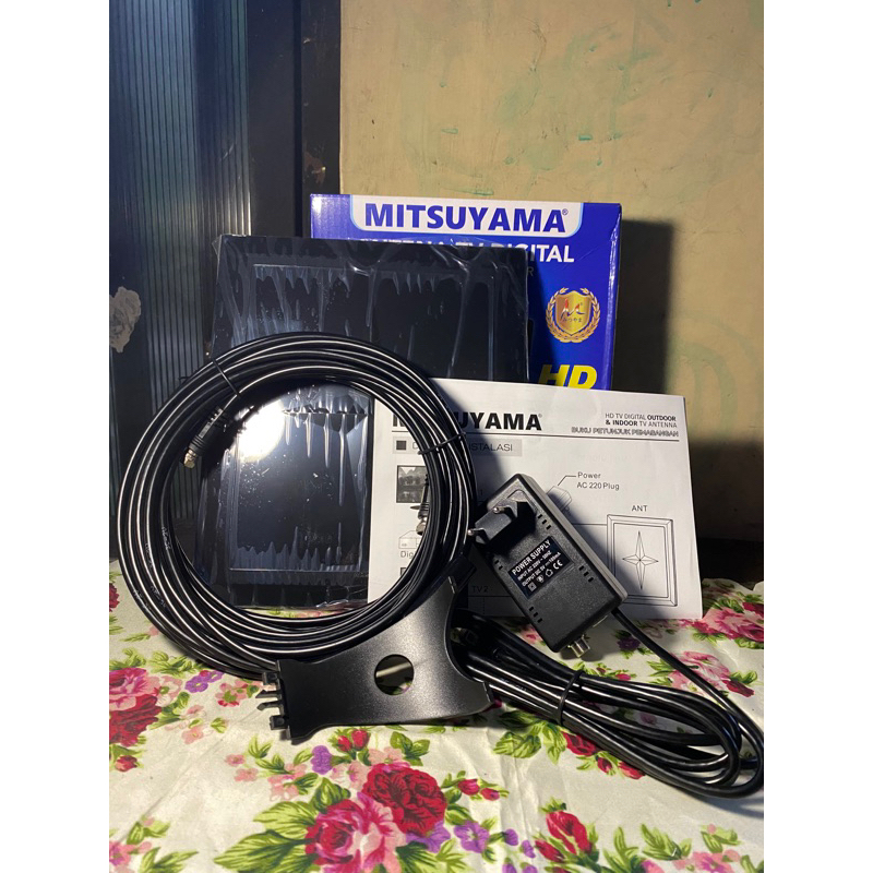 MITSUYAMA ANTENA TV DIGITAL MS-ATN01 HD 1080 INDOOR/OUTDOOR