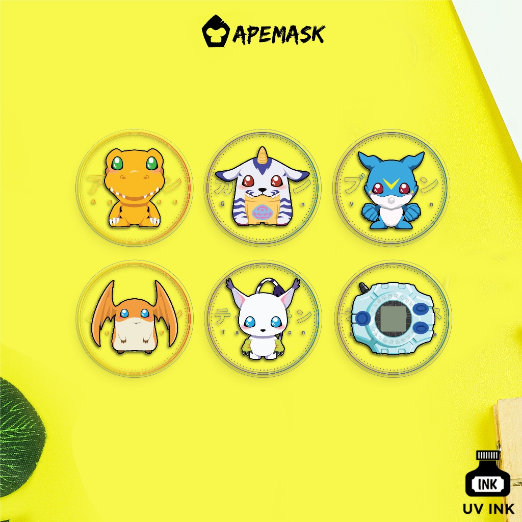 Pin Bross Badge digimon digivice