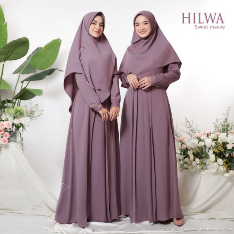 Hilwa Dress - Salvina Hijab ( Ready Stok )