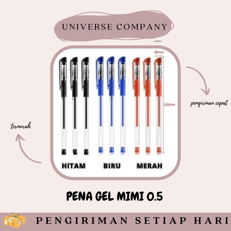 

[UC] PENA GEL MIMI 0.5 / PULPEN GEL