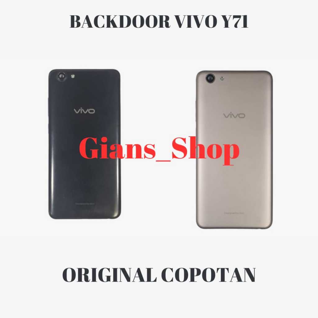 BACKDOOR / TUTUP BELAKANG VIVO Y71 2ND ORIGINAL COPOTAN