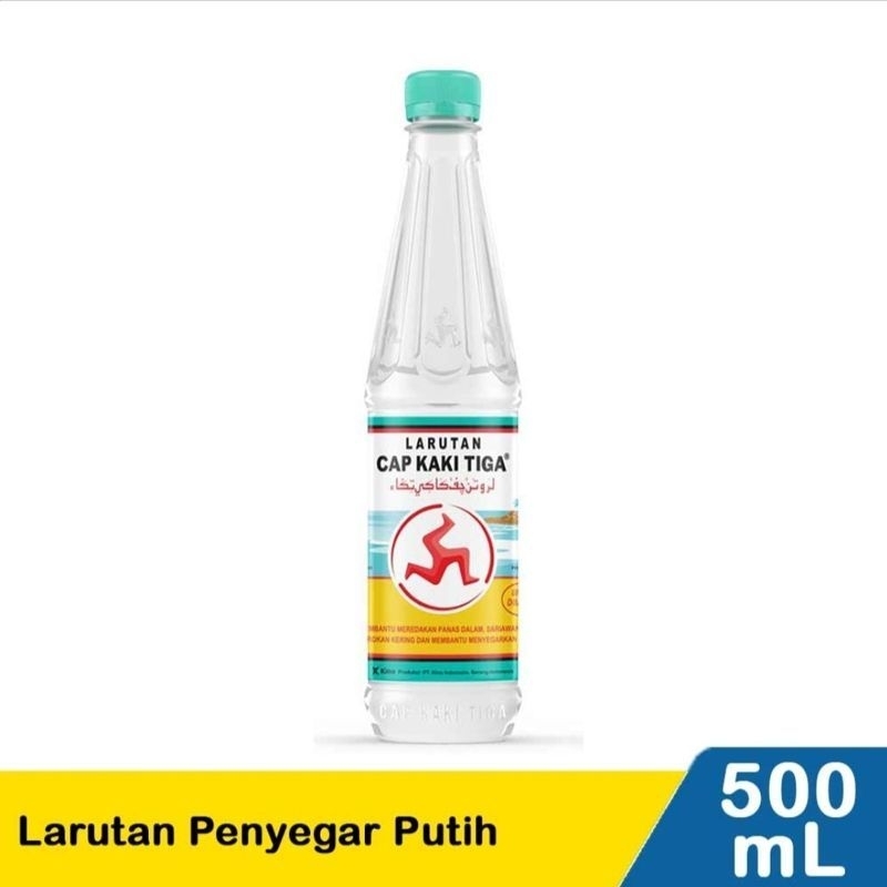 

Jurus Andalan Lawan Panas Dalam: Larutan Botol CAP KAKI TIGA 500 ML