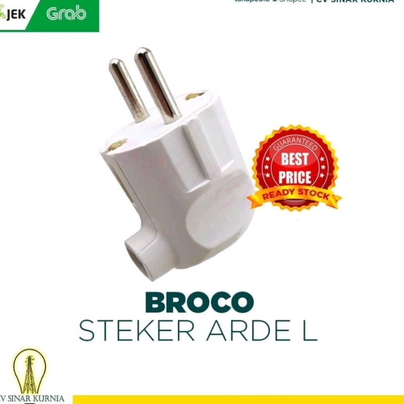 BROCO STEKER ARDE BENGKOK L PUTIH 1331255 (ADA HARGA GROSIR) L TYPE