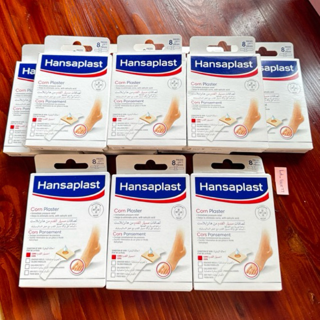 Hansaplast corn plaster / plester kutil mata ikan kapalan made in Germany