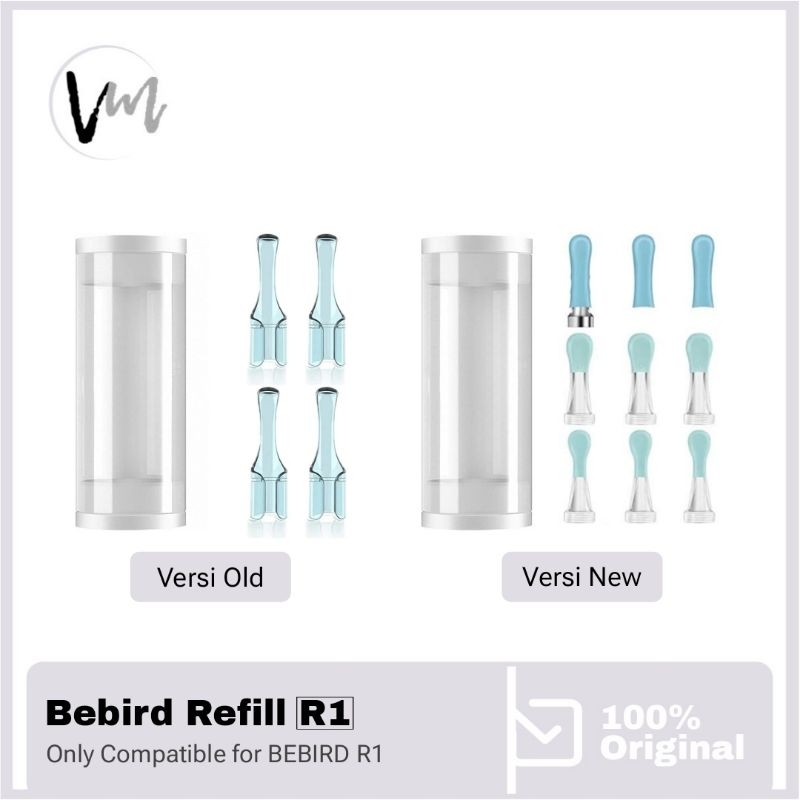 Refill Bebird Ear Cleaner Replacement Tips For M9S / R1 / R3 / T15 / X3 / D3Pro Pengganti Pembersih