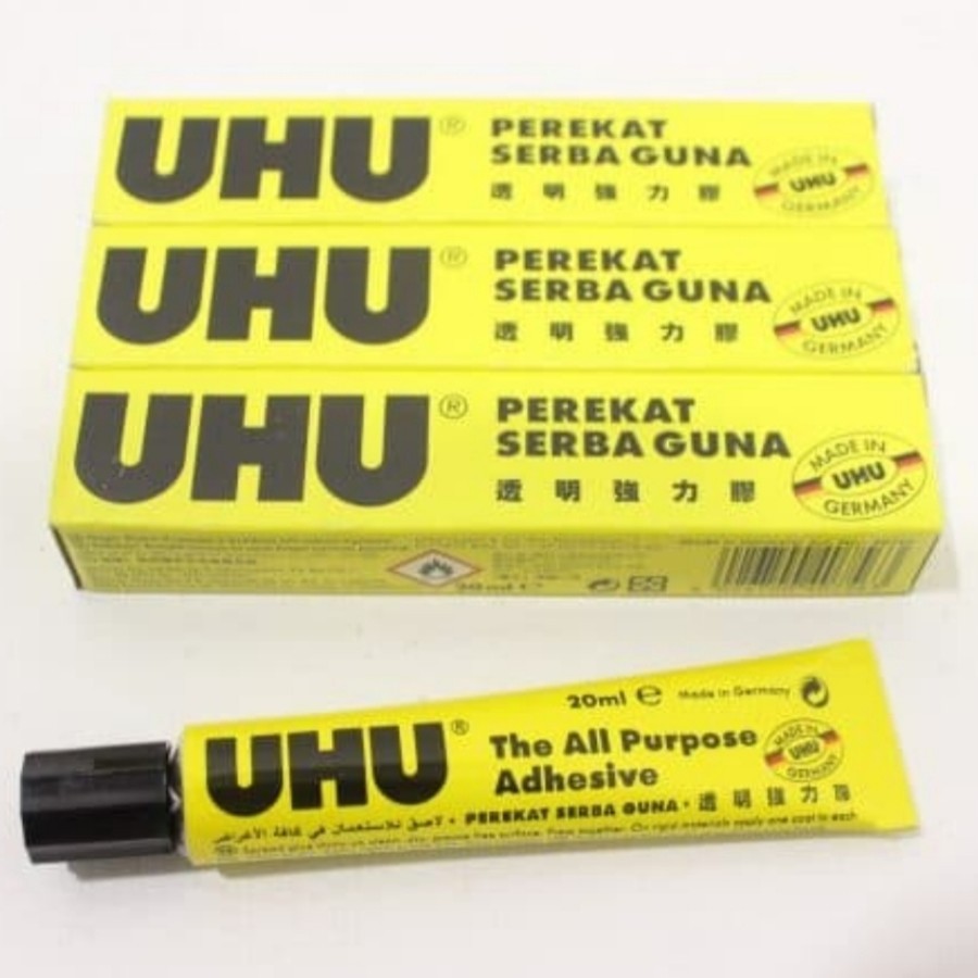 

Lem UHU Tube 20ml Per Pcs