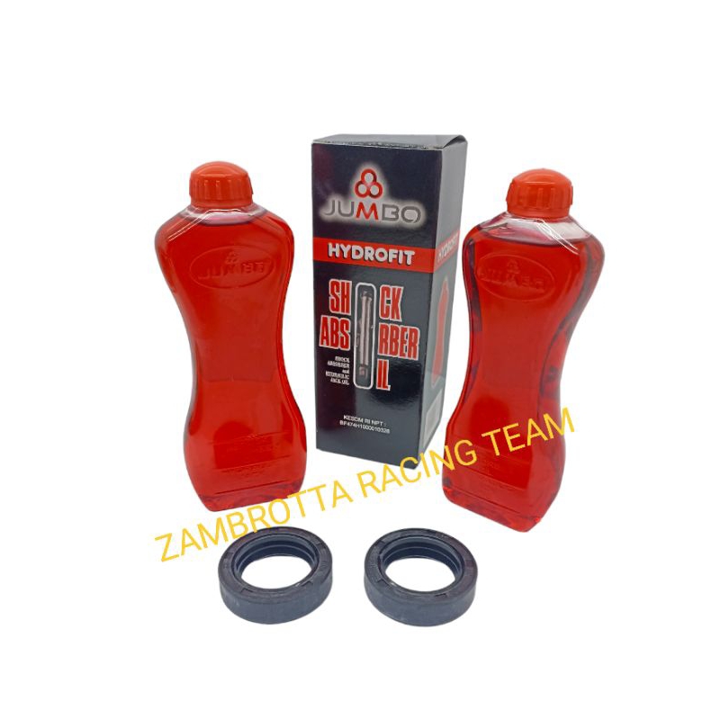 SEAL SHOCK DEPAN SUZUKI TORNADO/SATRIA 2T/SMASH/SHOGUN BEBEK SUZUKI+OLI 2 BOTOL