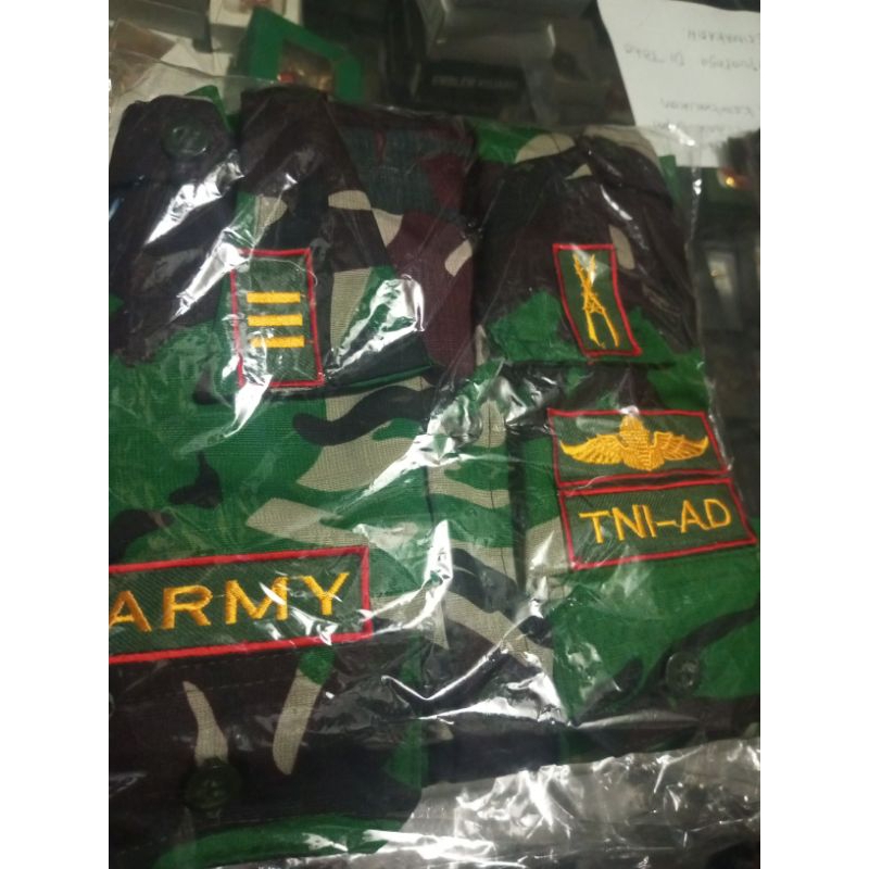 baju pdl anak loreng malvinas