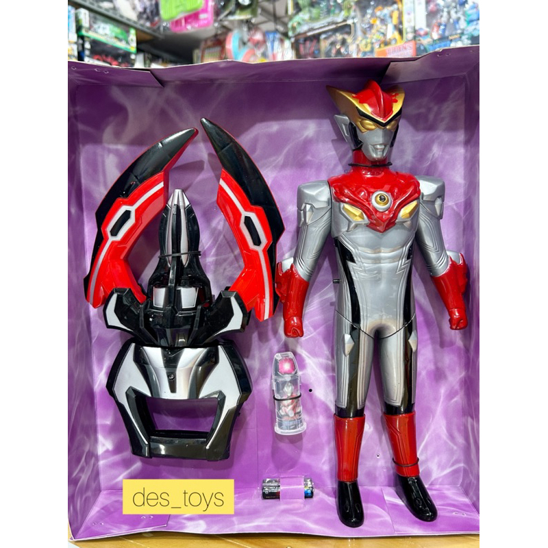 NEW BONUS BATRE MAINAN ANAK ROBOT ULTRAMAN PEDANG/ULTRAMAN SET CAPITAN KAPSUL BISA BUNYI ULTRAMAN SE