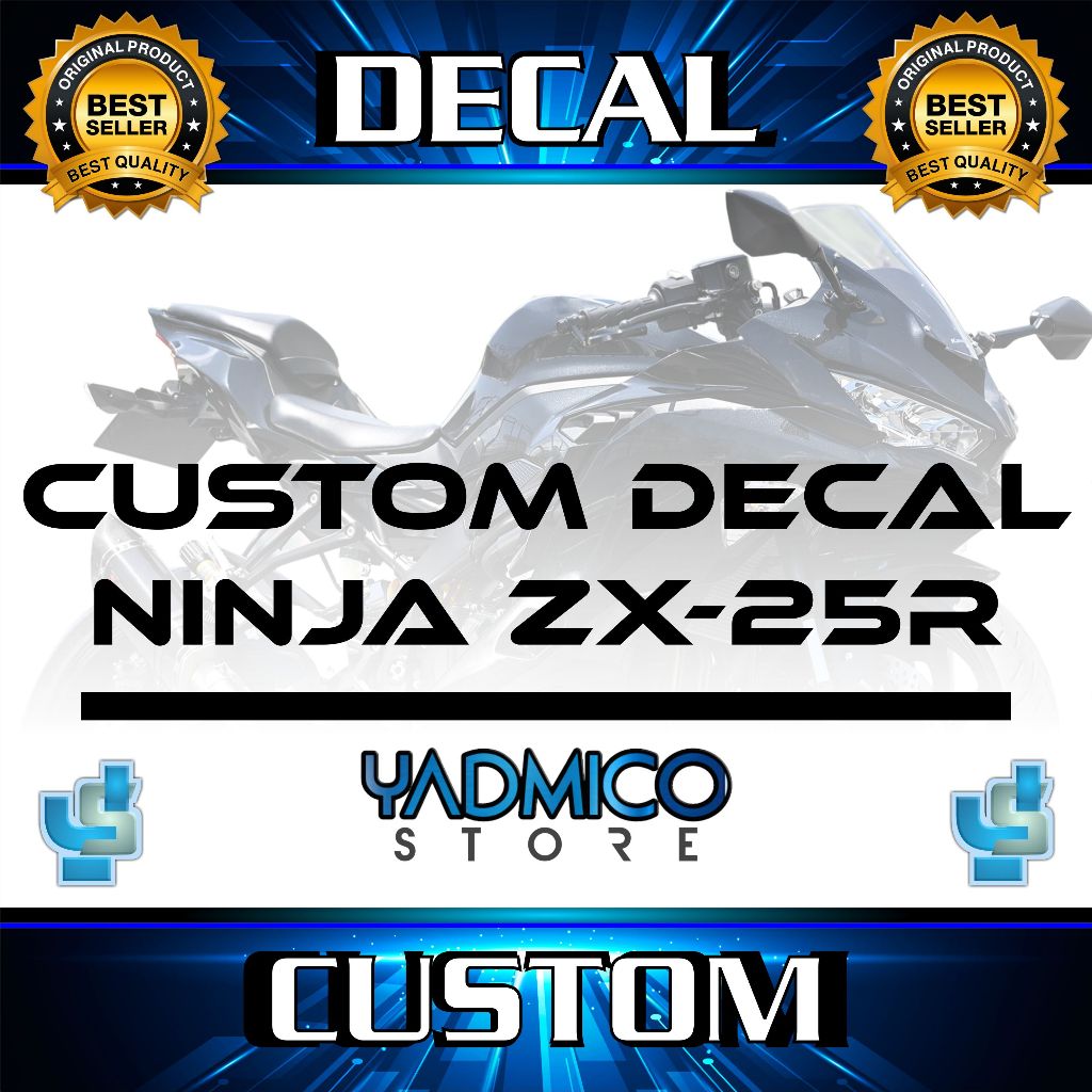 Desain Custom Decal ZX-25R Full Body