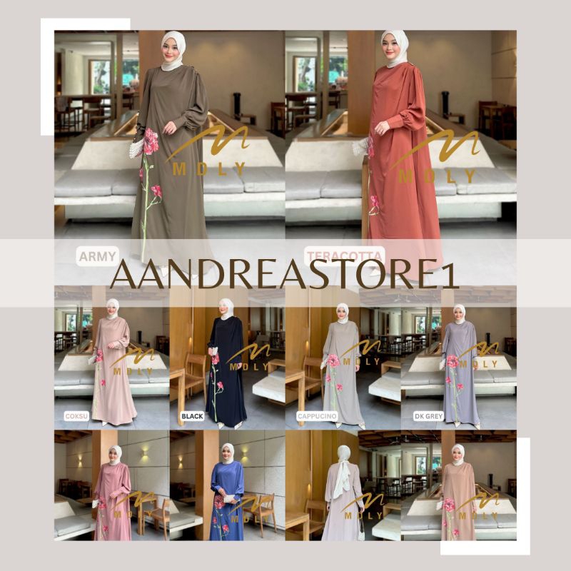 DIVYA DRESS GAMIS ORIGINAL MDLY