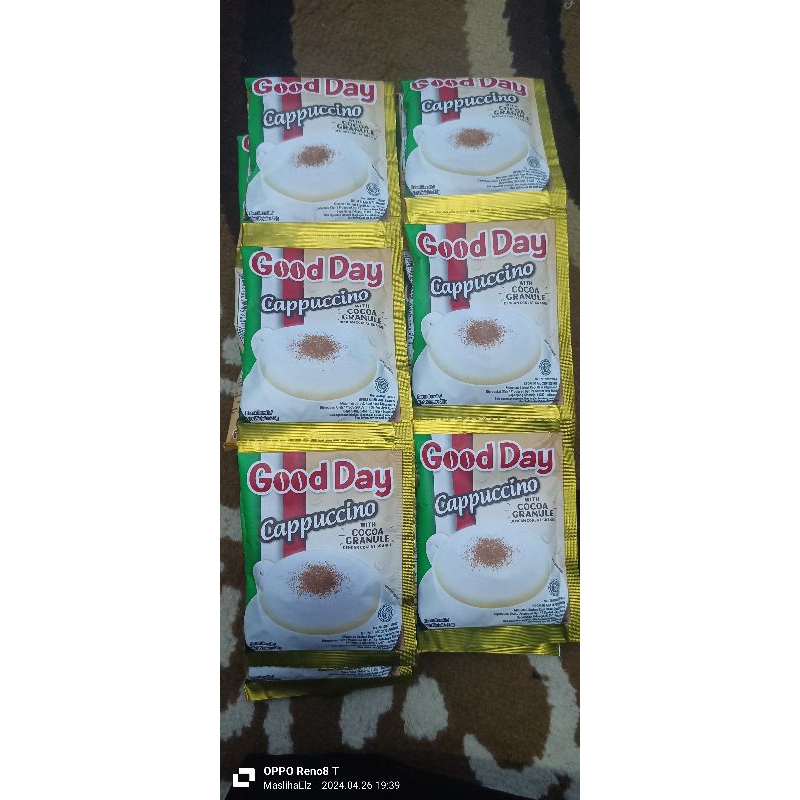 

Good day cappuccino with cocoa granule 20pcs