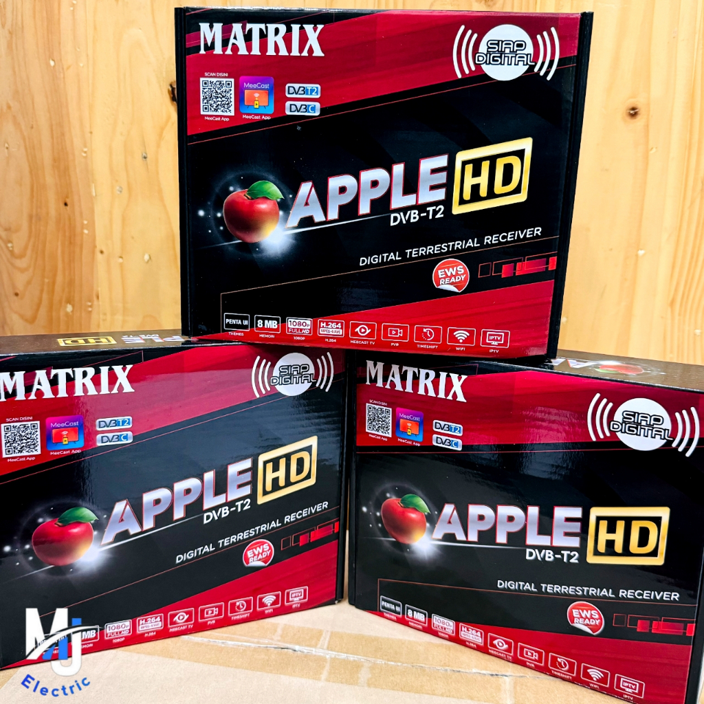 MATRIX APPLE MERAH DVB-T2