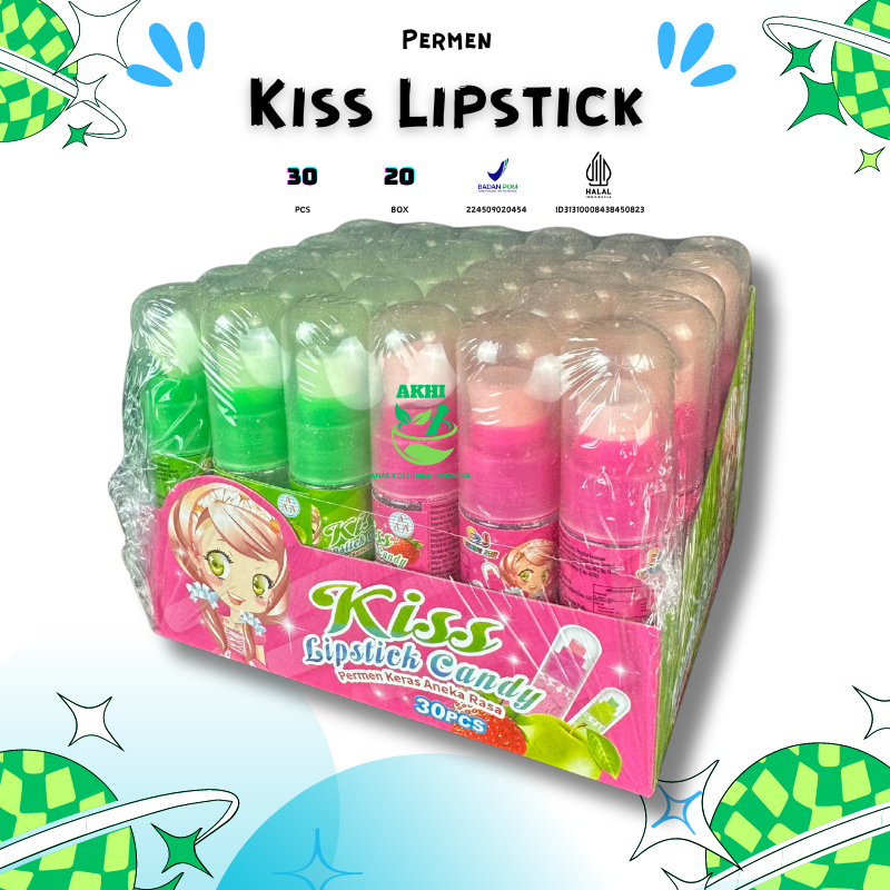 

PERMEN KISS / PERMEN LIPSTICK ISI 30 / PERMEN LUNAK VIRAL