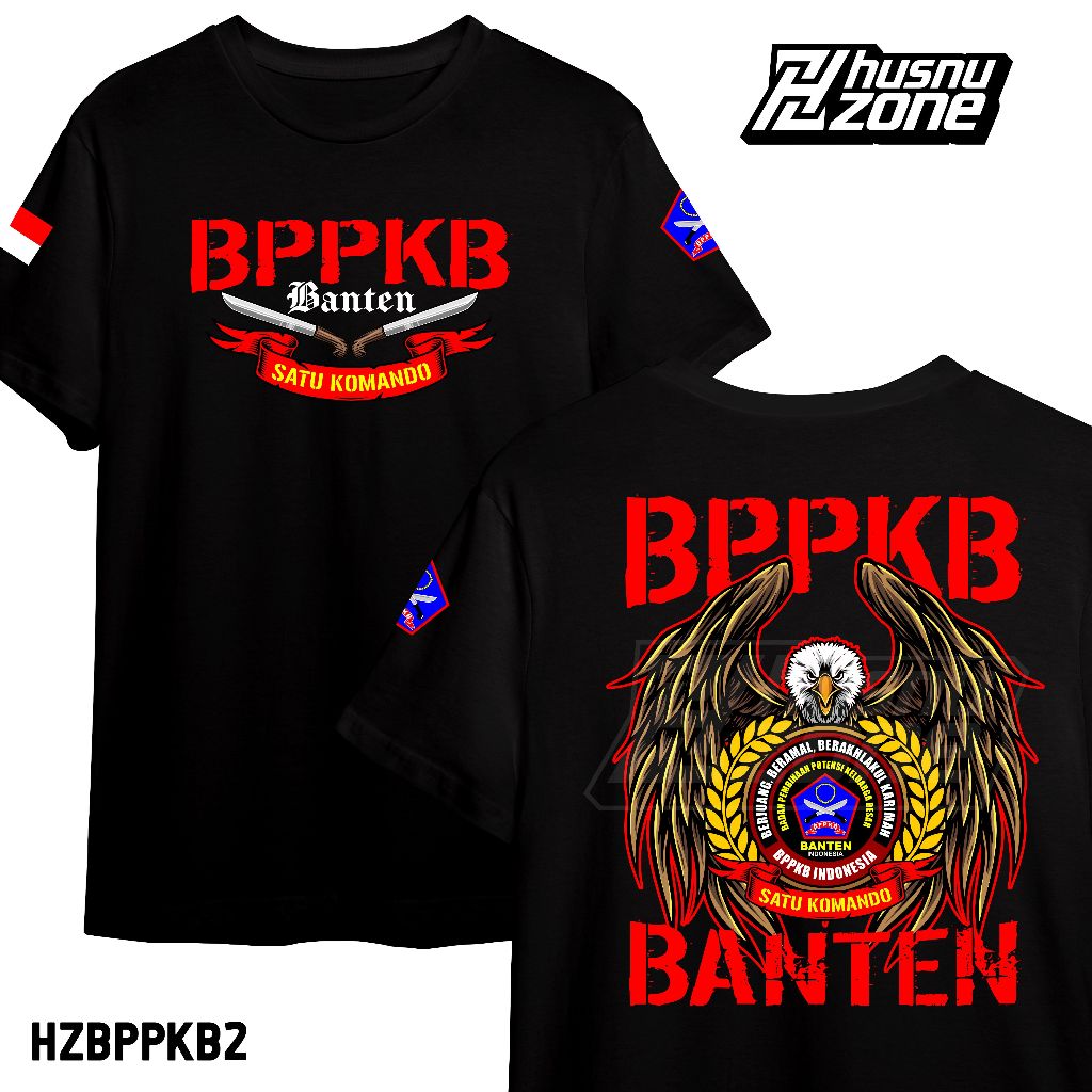 KAOS BPPKB BANTEN MAUNG MACAN HARIMAU PUTIH  GARUDA ELANG ORMAS INDONESIA