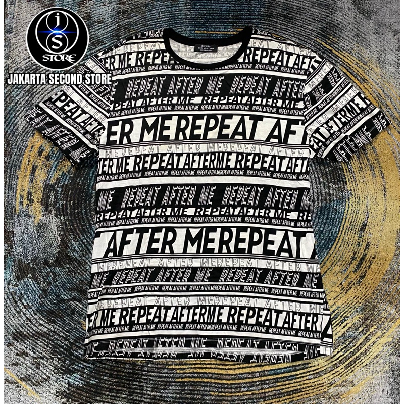 Kaos Bershka Like New not Zara Man