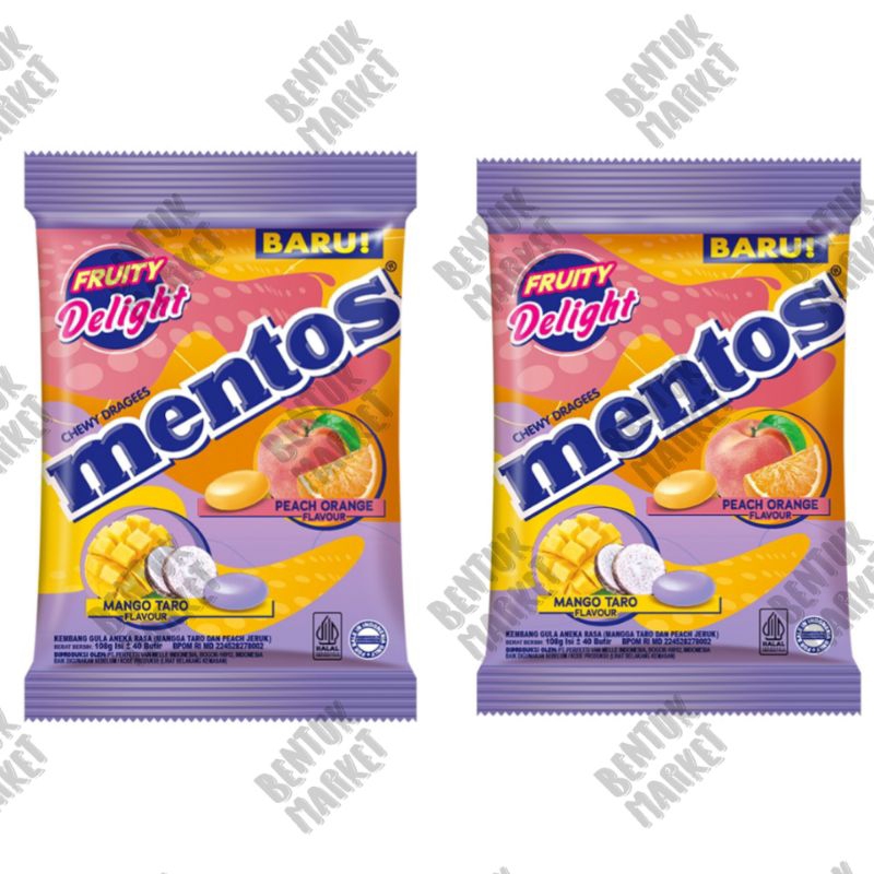 

Mentos Fruity Delight 108gr / Permen Aneka Rasa / Permen