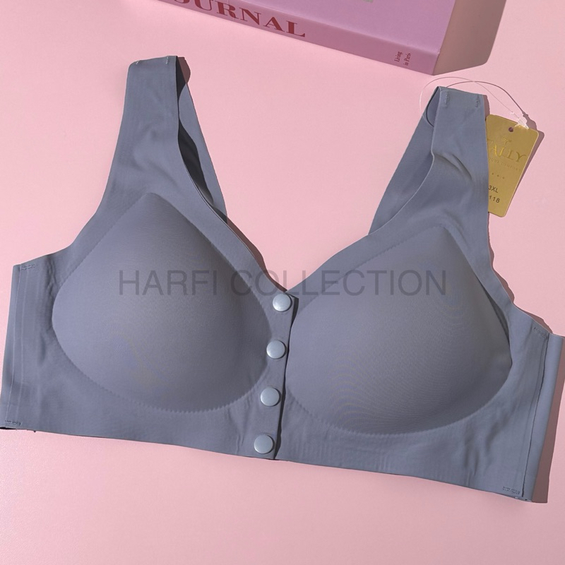 TALLY BRA BH SEAMLESS KANCING DEPAN TANPA KAWAT TANPA KAIT | BH 2118 FULL CUP - CUP C SIZE L - XXXL 