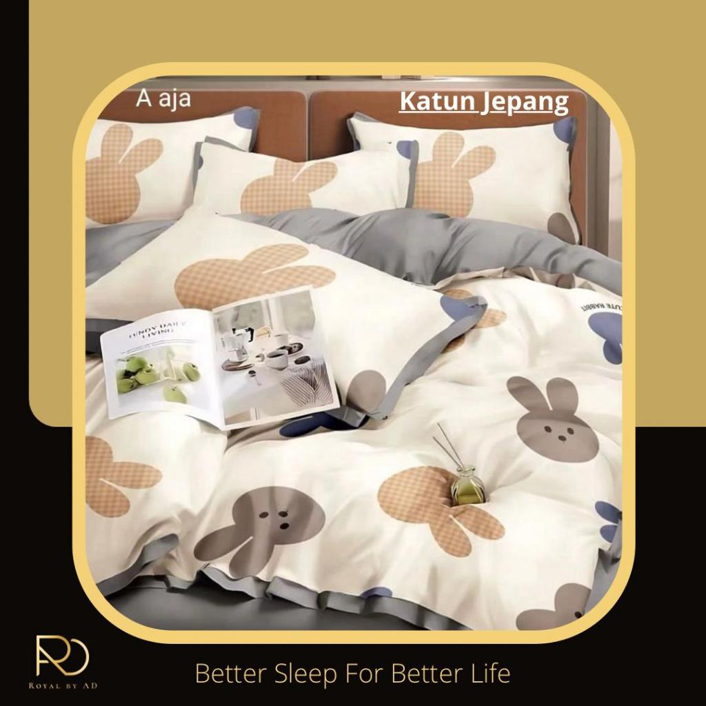 Bedcover/Selimut Katun Jepang MOTIF