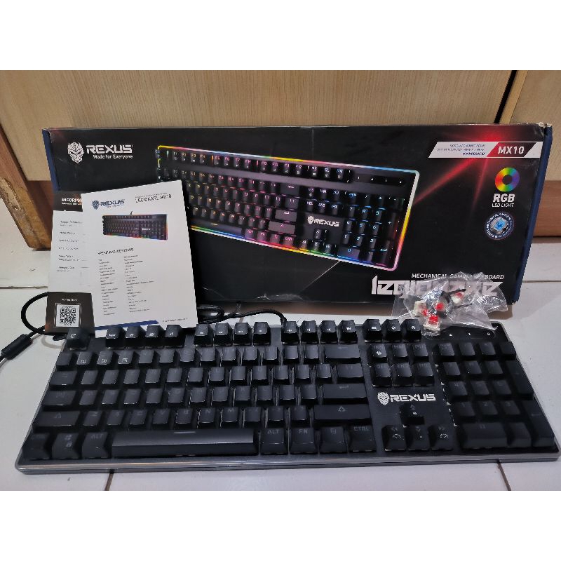 Keyboard Rexus Mechanical Legionare MX10