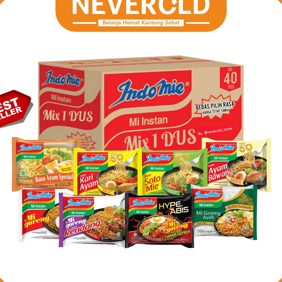 

STAR INDOMIE 1 DUS ISI 4 BISA CAMPUR