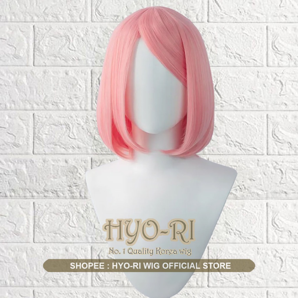 HYO-RI WIG :  WIG SAKURA HARUNO WIG HARUNO SAKURA WIG SAKURA UCHIHA WIG UCHIHA SAKURA WIG COSPLAY AN