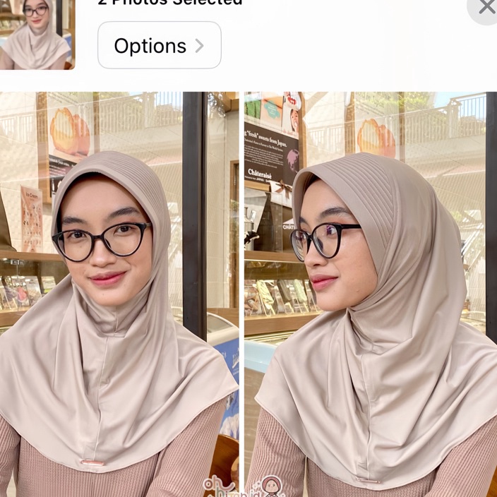 MEGA SALE OHHIJAB  Bergo jersey Size M  Bergo pet lebar tebal  Bergo sekolah  Bergo seharihari