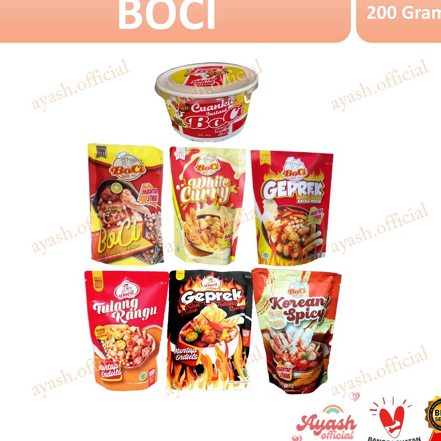 

ORIGINAL Boci Baso Aci Mantap Jiwa Best seller