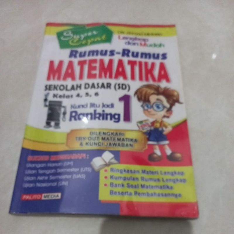 Rumus Rumus Matematika SD Kelas 4,5,6