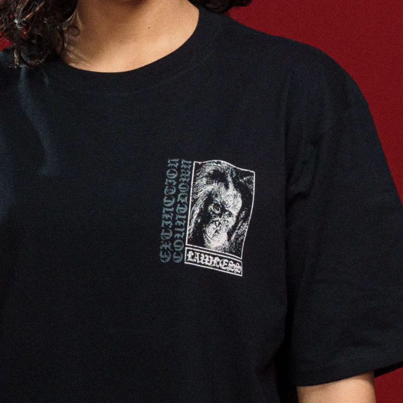 Ready Stock - Tshirt LAWLESS JAKARTA - EXTINCT Lawless Jakarta Official