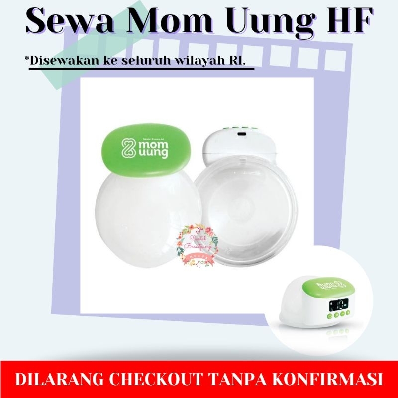 Sewa Mom Uung Handsfree Breast Pump / Rental Pompa Asi Elektrik