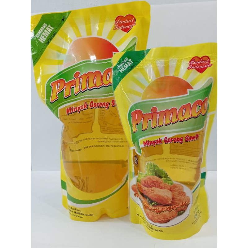 

MINYAK GORENG PRIMACO // 900ml