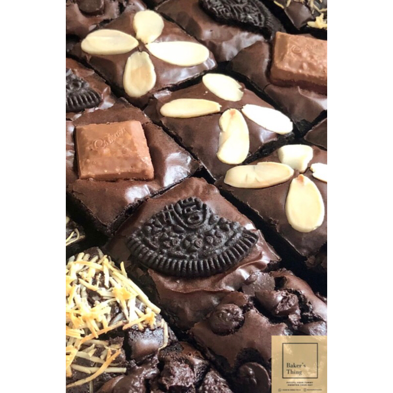 

CHOCO BROWNIES - 20CM X 20CM