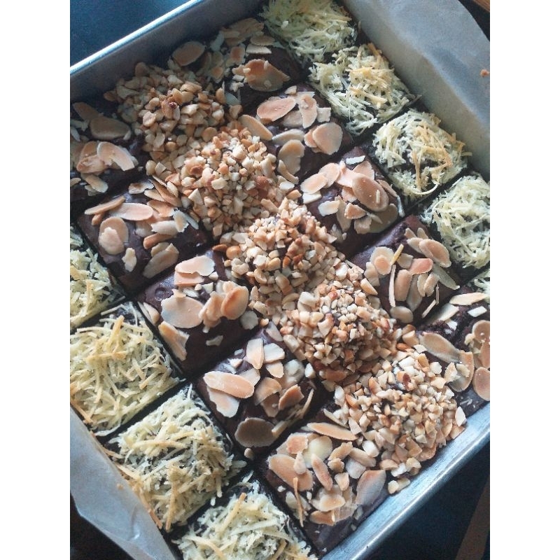 

Brownies topping