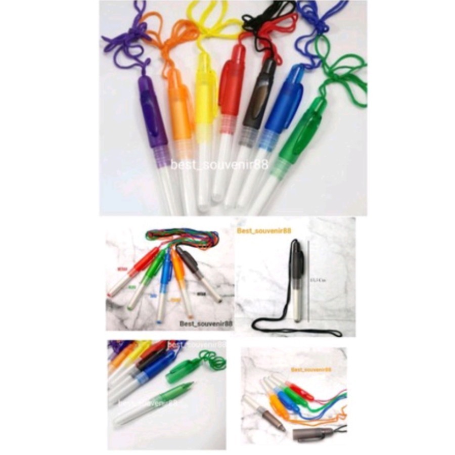 

Pulpen Boss Tali / Pulpen Plastik Promosi - Hitam