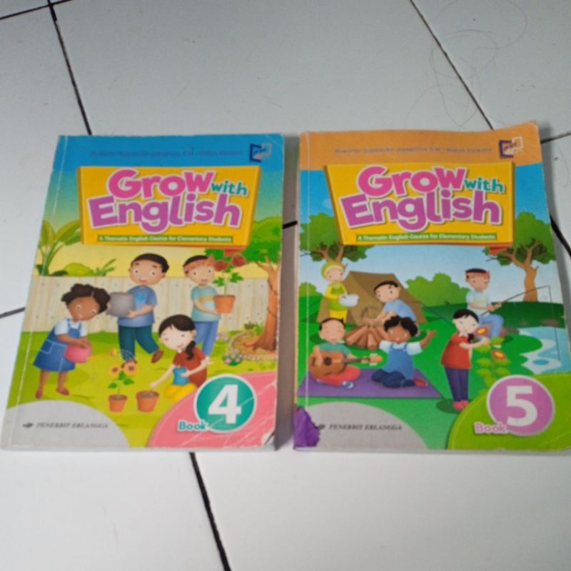 

Grow with English kelas 4 dan 5 SD