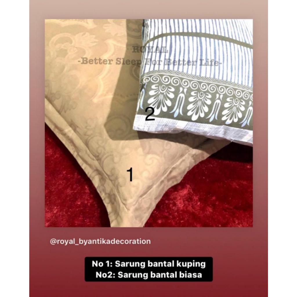 FULL SET (Sprei & Bedcover) Katun Premium 300 TC POLOS