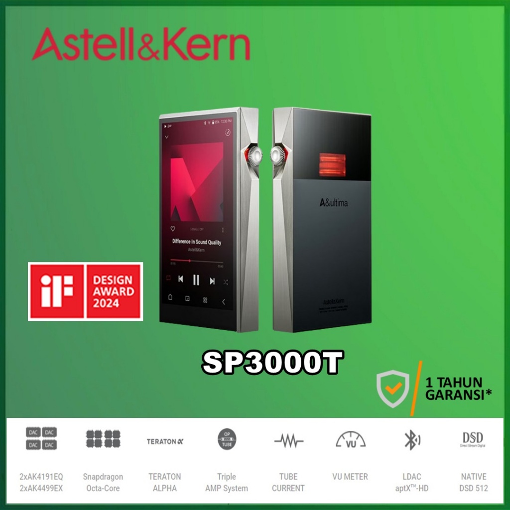 Astell & Kern A&ultima AK SP3000T SP3000 T SP 3000 SP 3000T DAP Music Player Vacum Tube Digital Audi