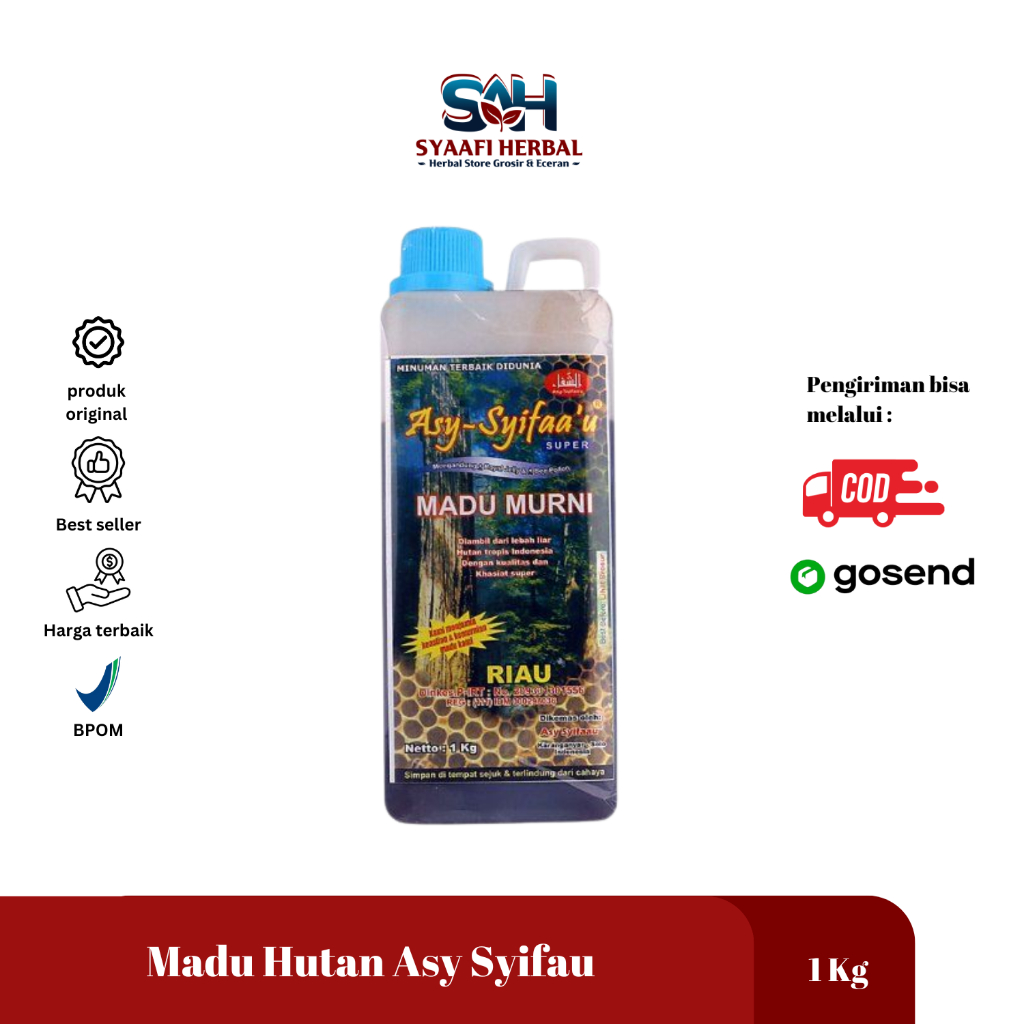 

Madu Hutan Murni Asy Syifau'u 1 Kg